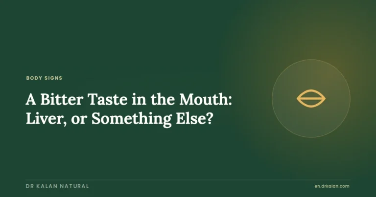 A Bitter Taste in the Mouth: Liver, or Something Else?