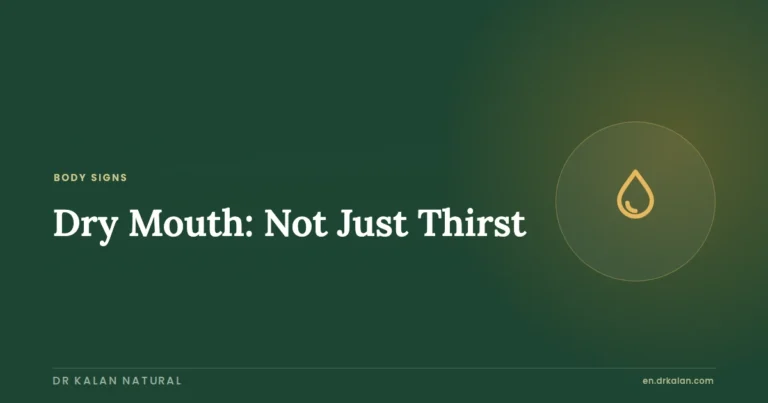 Dry Mouth: Not Just Thirst